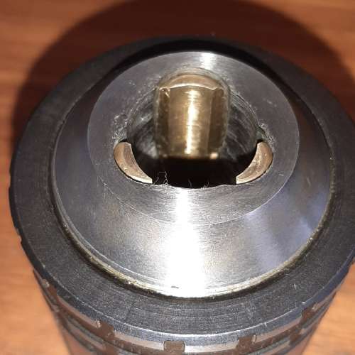 Jacobs Chuck No.100 - Cap 1/4 - 3/4 Center Rest Brass Jaws - USA