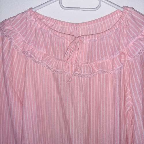 Vintage Long Sleeve Nighty - Sleepwear - Size S
