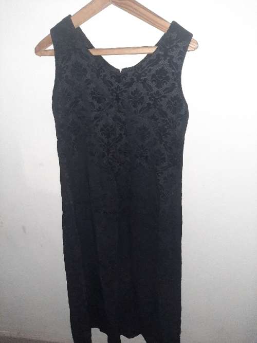 Vintage Long Black Dress