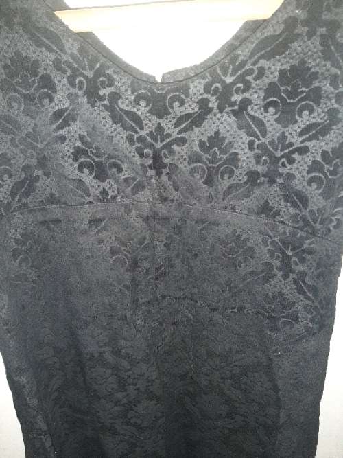 Vintage Long Black Dress
