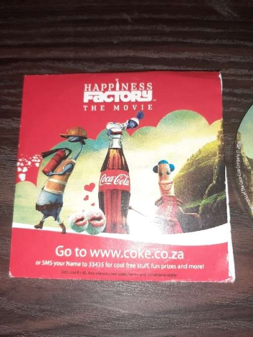 Coca-Cola mini Disk - Happiness Factory - The Movie