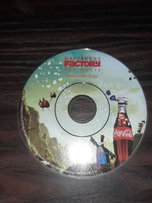 Coca-Cola mini Disk - Happiness Factory - The Movie