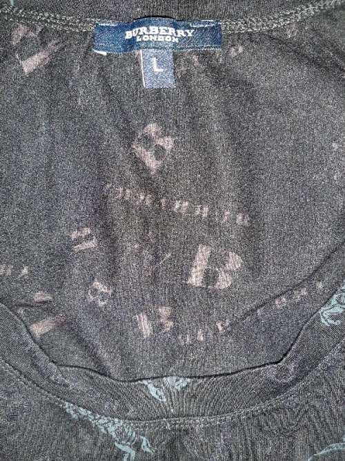 Black Burberry London top - Size L