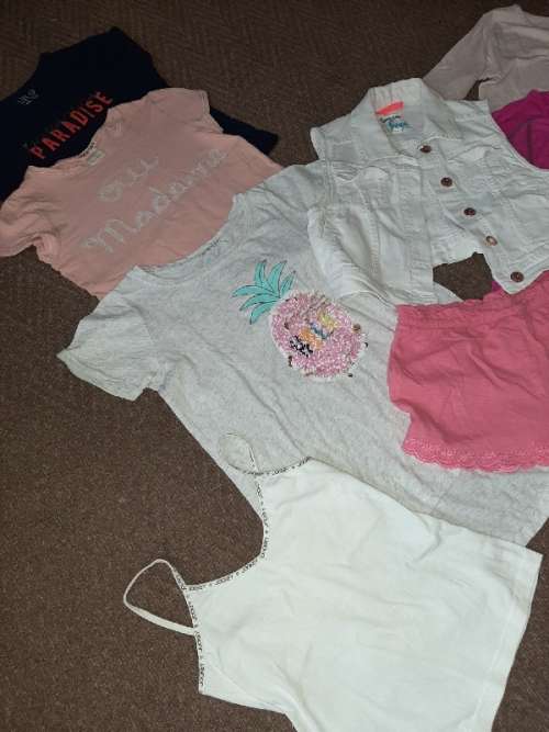 9 x Girl Cloting Items - 9-10 Years (Cotton On, Earth Child, Zara, Jockey, Maxed)