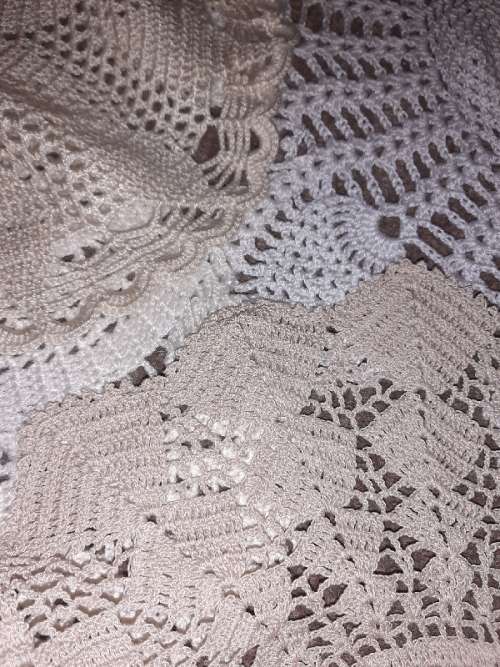 4 x Crochet Doilies