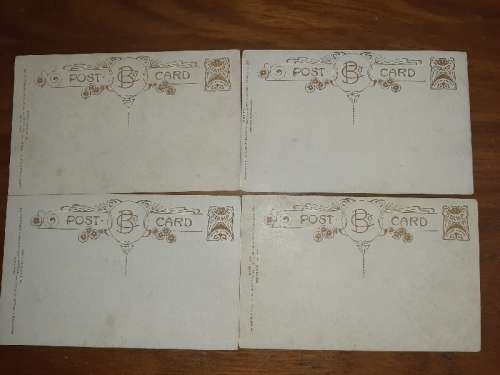 4 x Vintage Post Cards - Holmfirth - Printed in England - Beautiful!!!