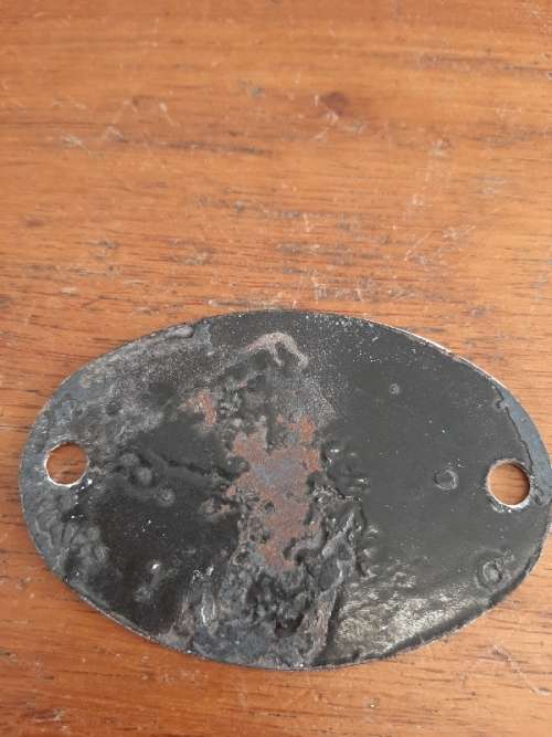 Vintage Enamel Number 120