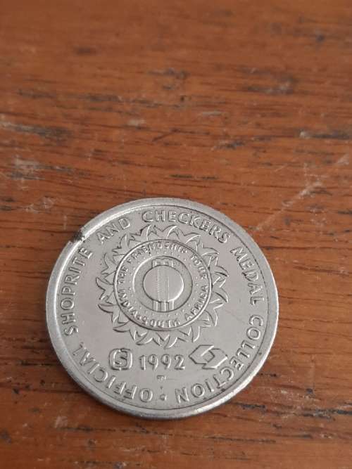 Johnty Rhodes - Shoprite and Checkers Medal Collection 1992
