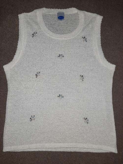 Beautiful Vintage Knitted Top - Size L