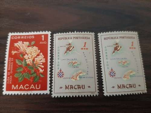 3 x Macau Stamps