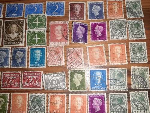 42 x Nederland Stamps