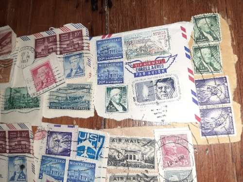 100 x United States Stamps - See pictures