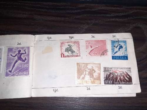 Small book with 63 stamps - See pictures
