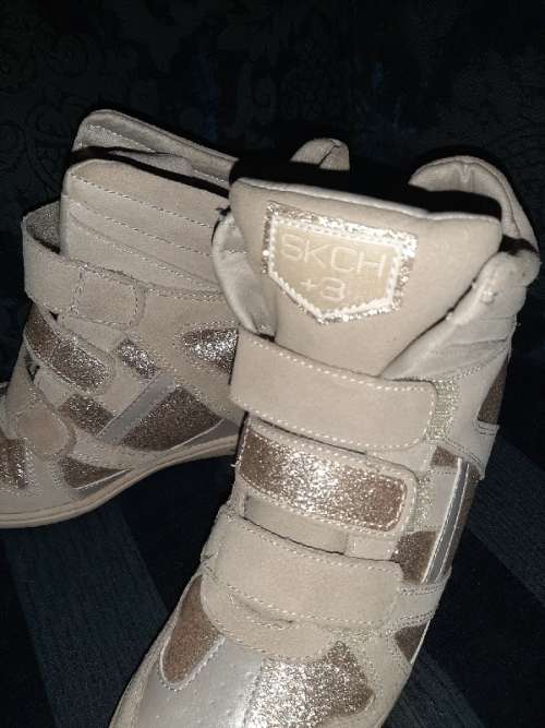 Skechers - SKCH+3 Hidden Wedge Sneakers - Size 4.5