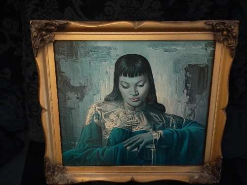 Framed Tretchikoff Print - Lady From Orient
