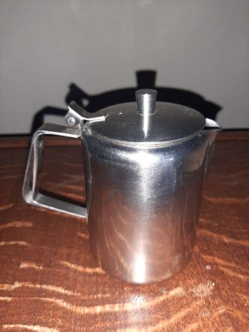 Stainless Steel Lidded Jug - Height - 12cm