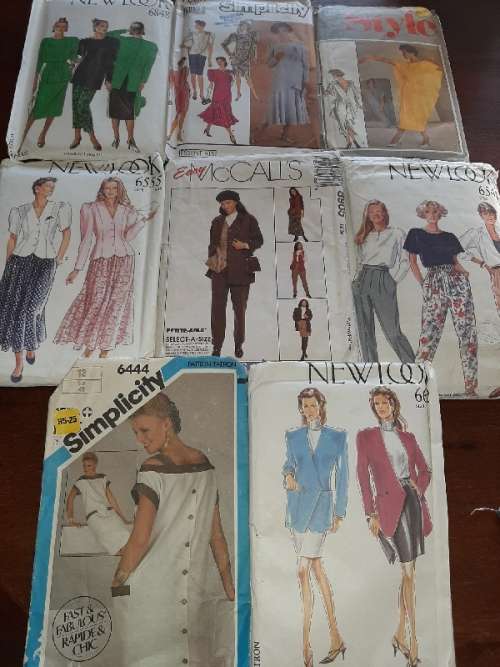 8 x Ladies Clothing Patterns