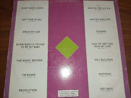 The Beatles Rock 'n Roll Music Volume 2 LP