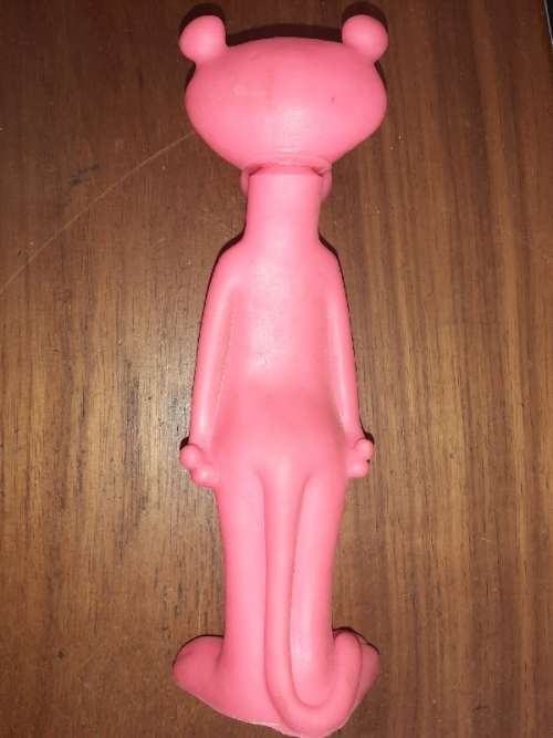 Vintage Squeaky Toy - Pink Panther