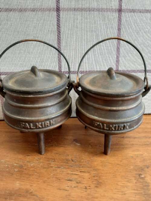 2 x Miniature Falkirk Pots - Ornamental Pieces