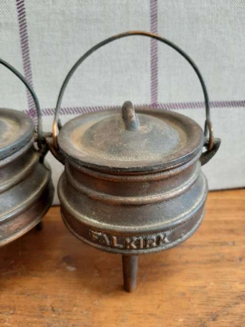2 x Miniature Falkirk Pots - Ornamental Pieces