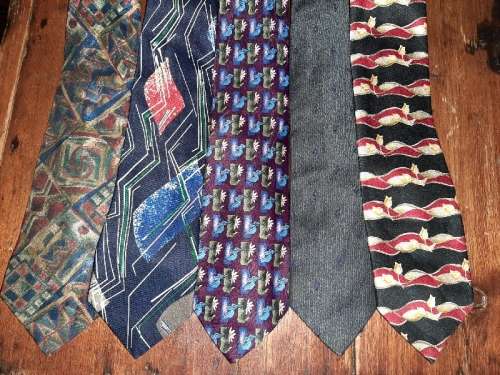 5 x Beautiful Woolworths Ties