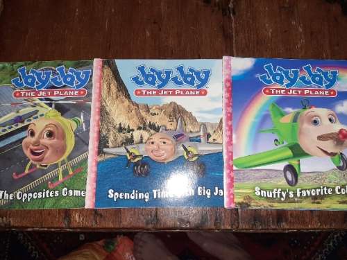 3 x Jay Jay The Jet Plane Books