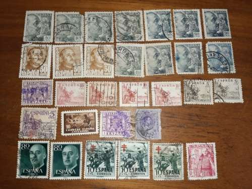 31 x Spain Stamps