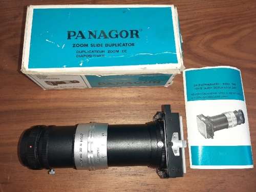 Panagor Zoom Slide Duplicator - For 35mm SLR Cameras