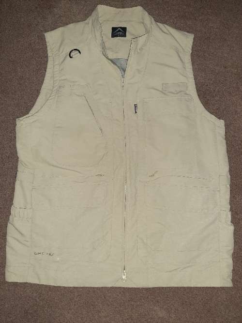 K-Way Sleeveless Multi pocket Jacket - Size M