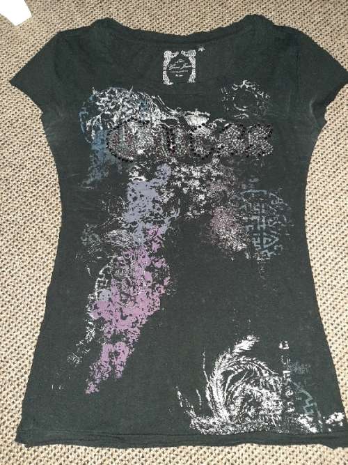 Black Branded Guess T-shirt - Size M