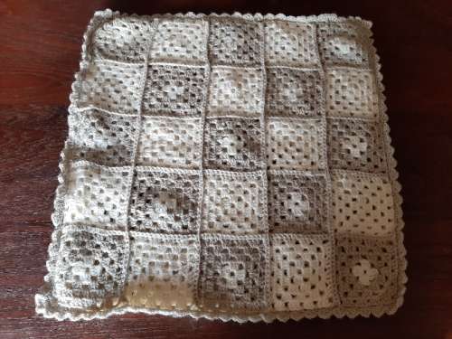 Beautiful Crochet Cover for cushion