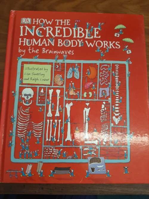 How the Incredible Human Body Works by the Brainwaves - Richard Walker - Beautiful Book!