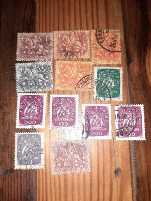 12 x Portugal Stamps