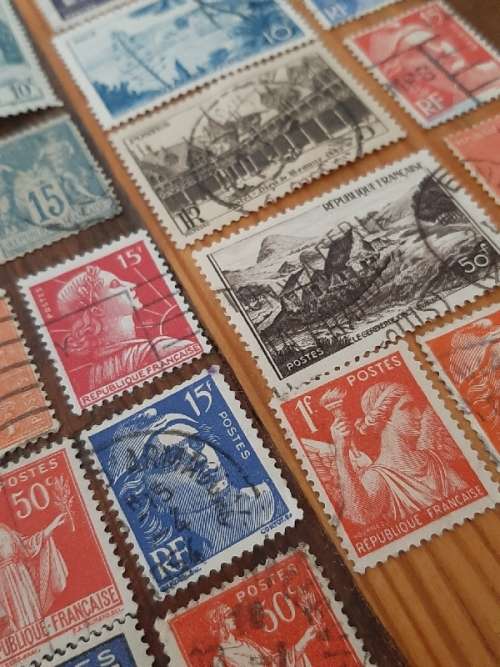 21 x France Stamps