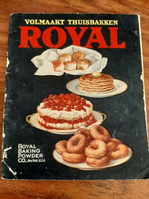 Vintage Recipe Booklet - Volmaakt Thuisbakken Royal - Vintage Resepteboekie - Royal