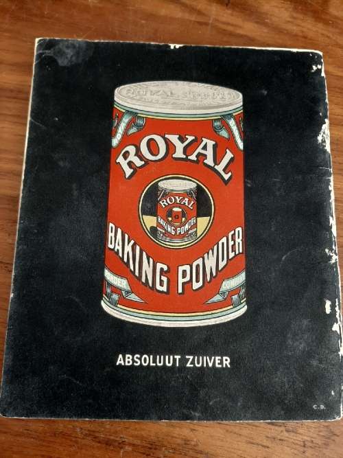 Vintage Recipe Booklet - Volmaakt Thuisbakken Royal - Vintage Resepteboekie - Royal