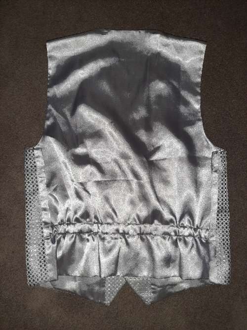 Angelino Silver Waistcoat Set - Size XXL