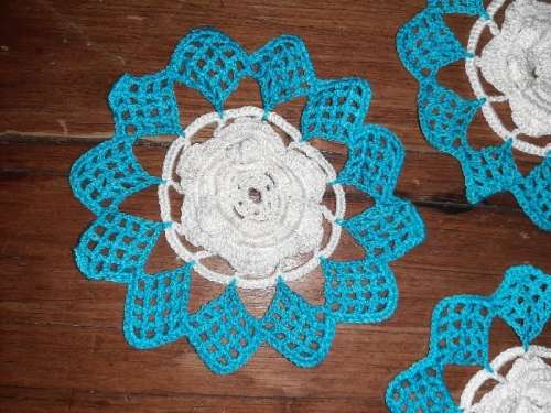 Set of 3 Beautiful Crochet Doilies