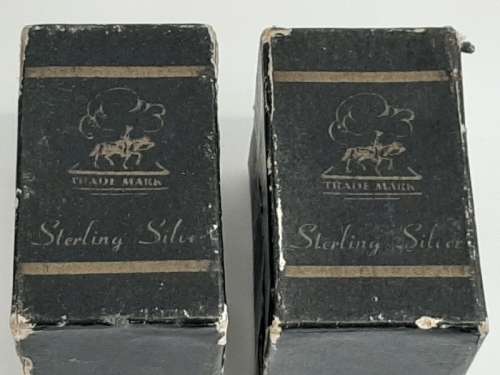 2 x Beautiful Hallmarked Silver Napkin Rings - See pictures