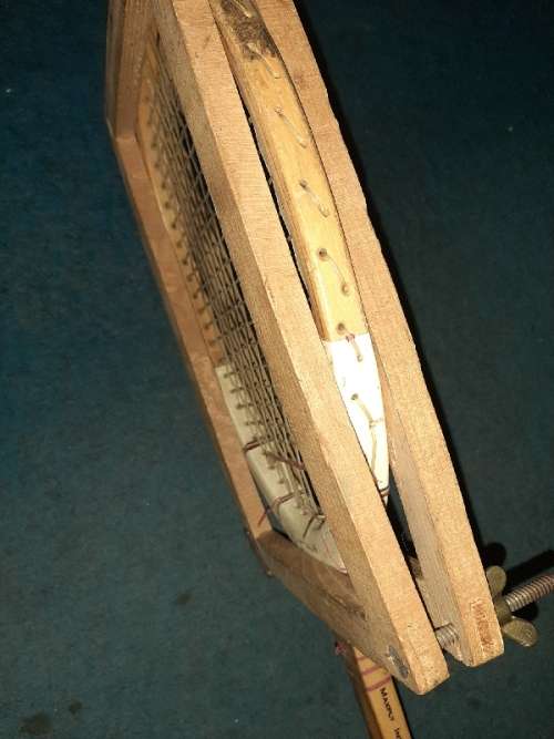 Vintage Dunlop Wooden Tennis Racket