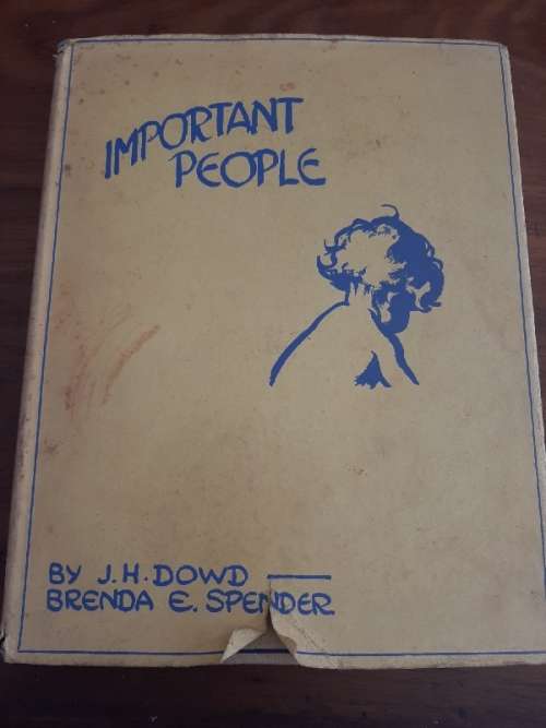 Important People by J.H. Dowd
