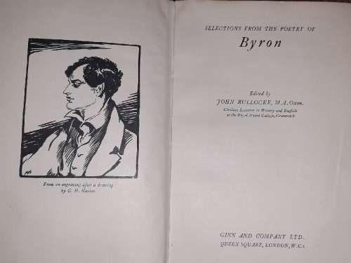 Selections from Byron