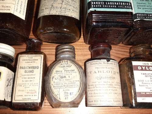 24 x Vintage Medicine bottles - Great Find!!!
