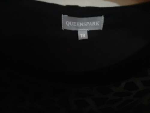 Beautiful Black Queenspark Dress - Size 18