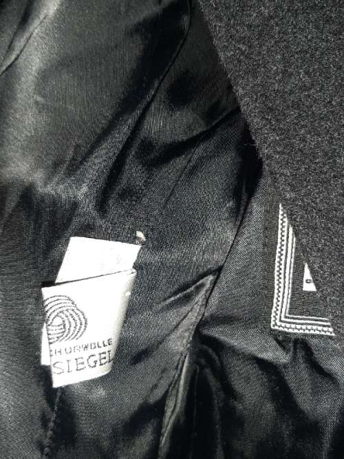Beautiful Dark Grey Wool Coat - Italy - Size XL