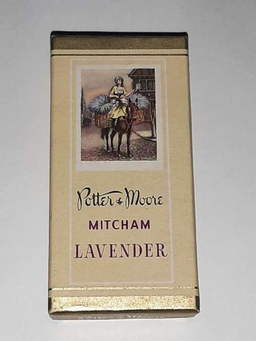 Vintage Potter & Moore Lavender bottle in original box