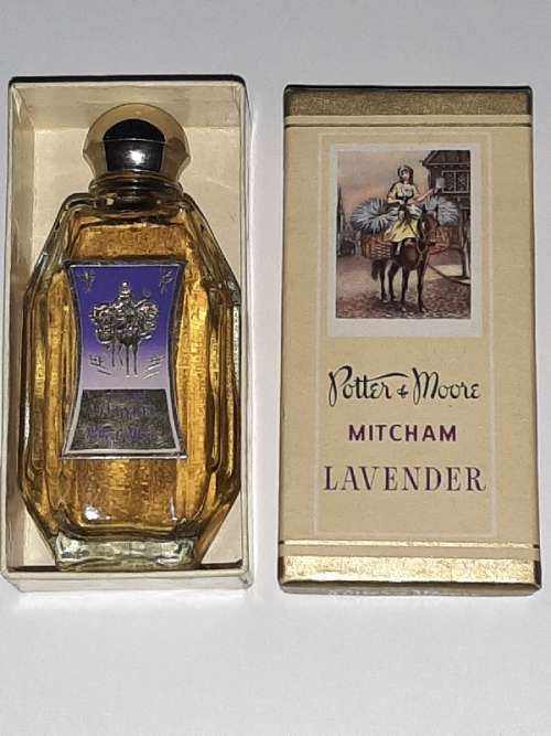 Vintage Potter & Moore Lavender bottle in original box