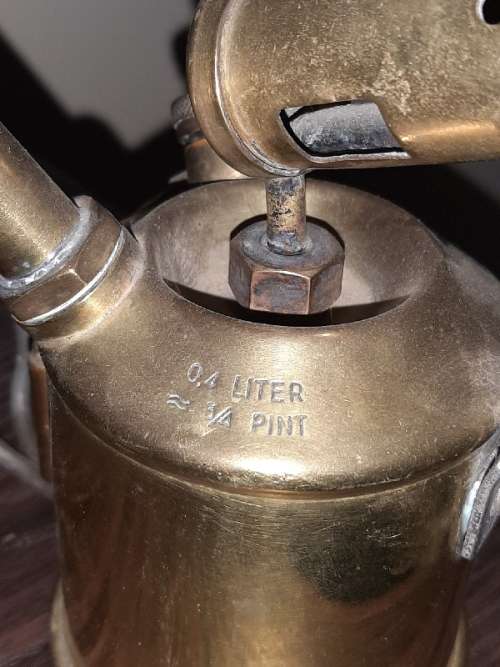 Vintage Original Sievert Brass Blow Torch - Made in Sweden -  Beautiful!!