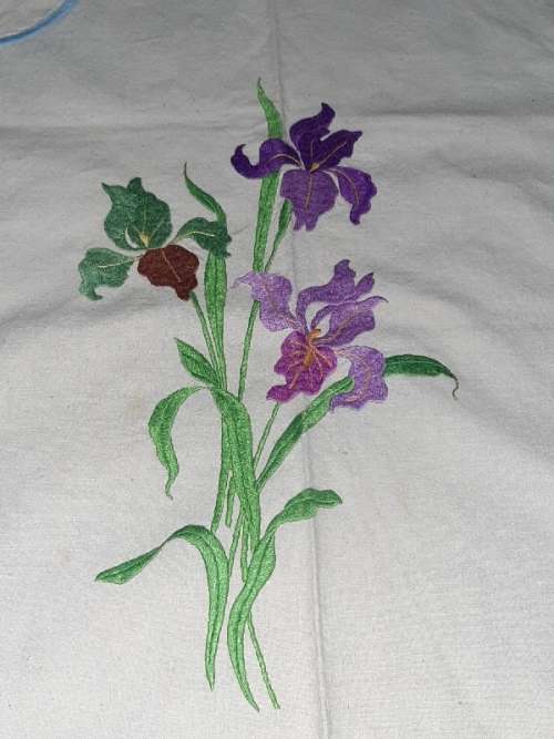 Beautiful Vintage Embroidered Apron